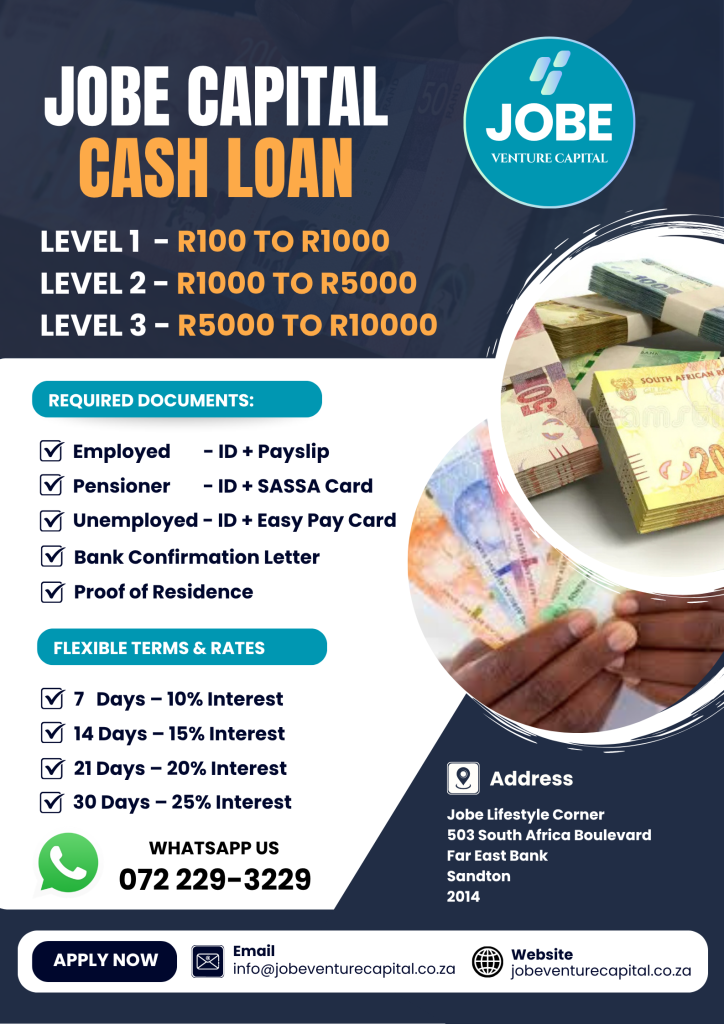 Jobe Capital Cash Loan